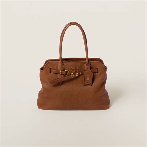 adventure nappa leather bag miu miu|Miu Miu Aventure Nappa Leather Top.